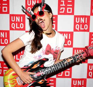 Uniqlo Photobooth for the release of Uniqlo summer t-shirt line - May 2012